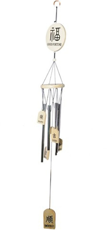 Avani Industries Aluminium, Wooden Windchime(25 inch, Beige, Silver) RS.390 (29.00% Off) - Flipkart