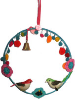 Creative Textiles Iron Windchime(9 inch, Multicolor)
