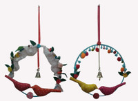 Creative Textiles Iron, Cotton Windchime(8 inch, Multicolor)