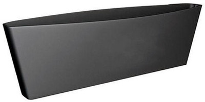 AutoKraftZ Black Plastic Ashtray(Pack of 1)