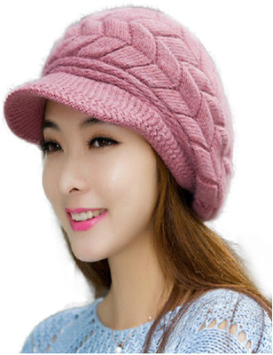 iSweven Solid Winter, Fashion, Knitted Woolen, Hat, Skull, Beanie Cap