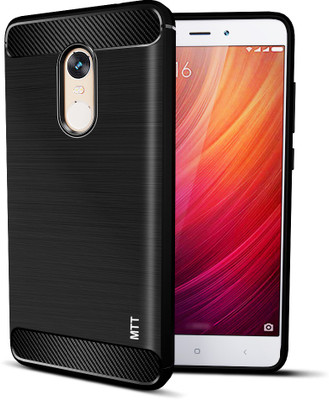 MTT Back Cover for Mi Redmi Note 4(Black)