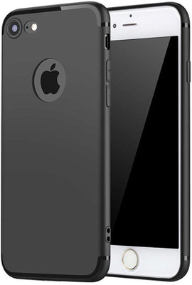 Mobile Mart Back Cover for Apple iPhone 7(Black, Flexible) Mobile Mart Back Cover for Apple iPhone 7(Black, Flexible)