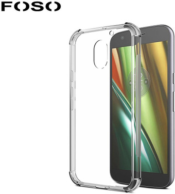 FOSO Back Cover for Motorola Moto E3 Power(Transparent, Silicon) FOSO Back Cover for Motorola Moto E3 Power(Transparent, Silicon)