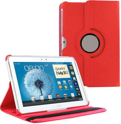 TGK Book Cover for Samsung Galaxy Note 10.1 inch (2012 Edition)[Fit Model: GT-N8000,N8010,N8020,N800,N8013,N8005](Red, Cases with Holder)