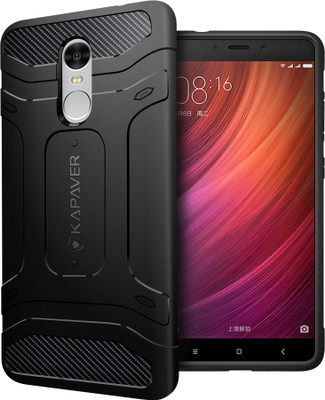 Kapaver Back Cover for Mi Redmi Note 4(Black) Kapaver Back Cover for Mi Redmi Note 4(Black)