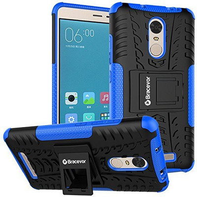 Bracevor Back Cover for Mi Redmi Note 3(Blue, Shock Proof)