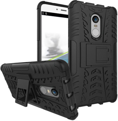 Mozette Back Cover for Mi Redmi Note 4(Black, Grip Case)