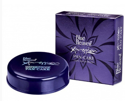 BLUE HEAVEN Xpression Pan Cake 62 (Fair Glow)(Pack of 2) Concealer(Fair Glow, 16 g)