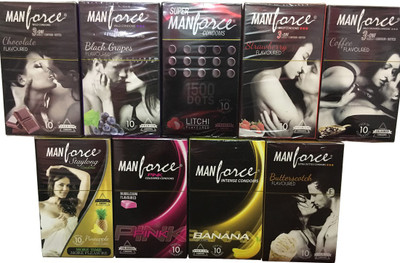 MANFORCE New Honeymoon Pack with exclusive Litchi Flavor Condom(Set of 9, 90 Sheets) MANFORCE New Honeymoon Pack with exclusive Litchi Flavor Condom(Set of 9, 90 Sheets)