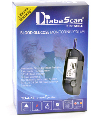 Diabascan Ejectable Glucometer