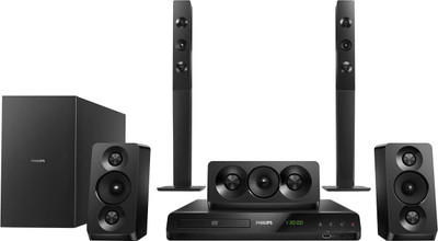 PHILIPS HTD5550 / 94 1000 W Bluetooth Home Theatre(Black, 5.1 Channel)