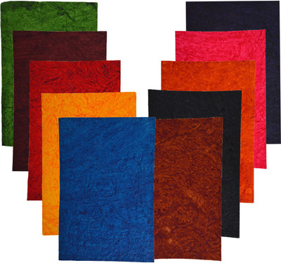 ATLAS Handmade Unruled A4 130 gsm Multipurpose Paper(Set of 1, Multicolor)