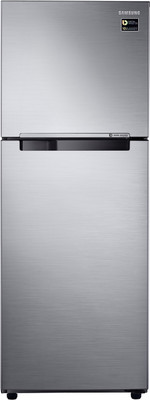 SAMSUNG 321 L Frost Free Double Door 3 Star Refrigerator(Elegant Inox, RT34M3053S8/HL)