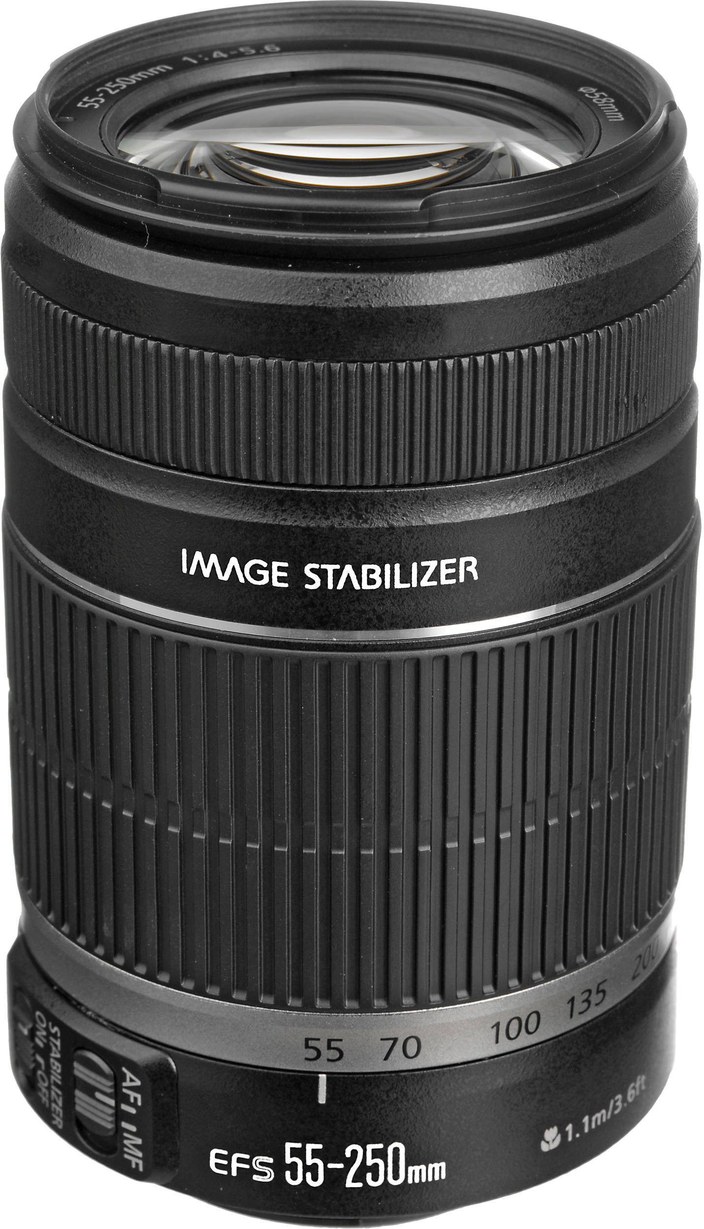 Canon EF-S55-250MM f/4-5.6 IS II Telephoto Zoom Lens - Canon