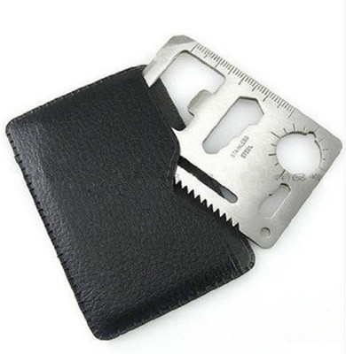 7Trees Credit Card Knife Camping Multi Tool(Silver)