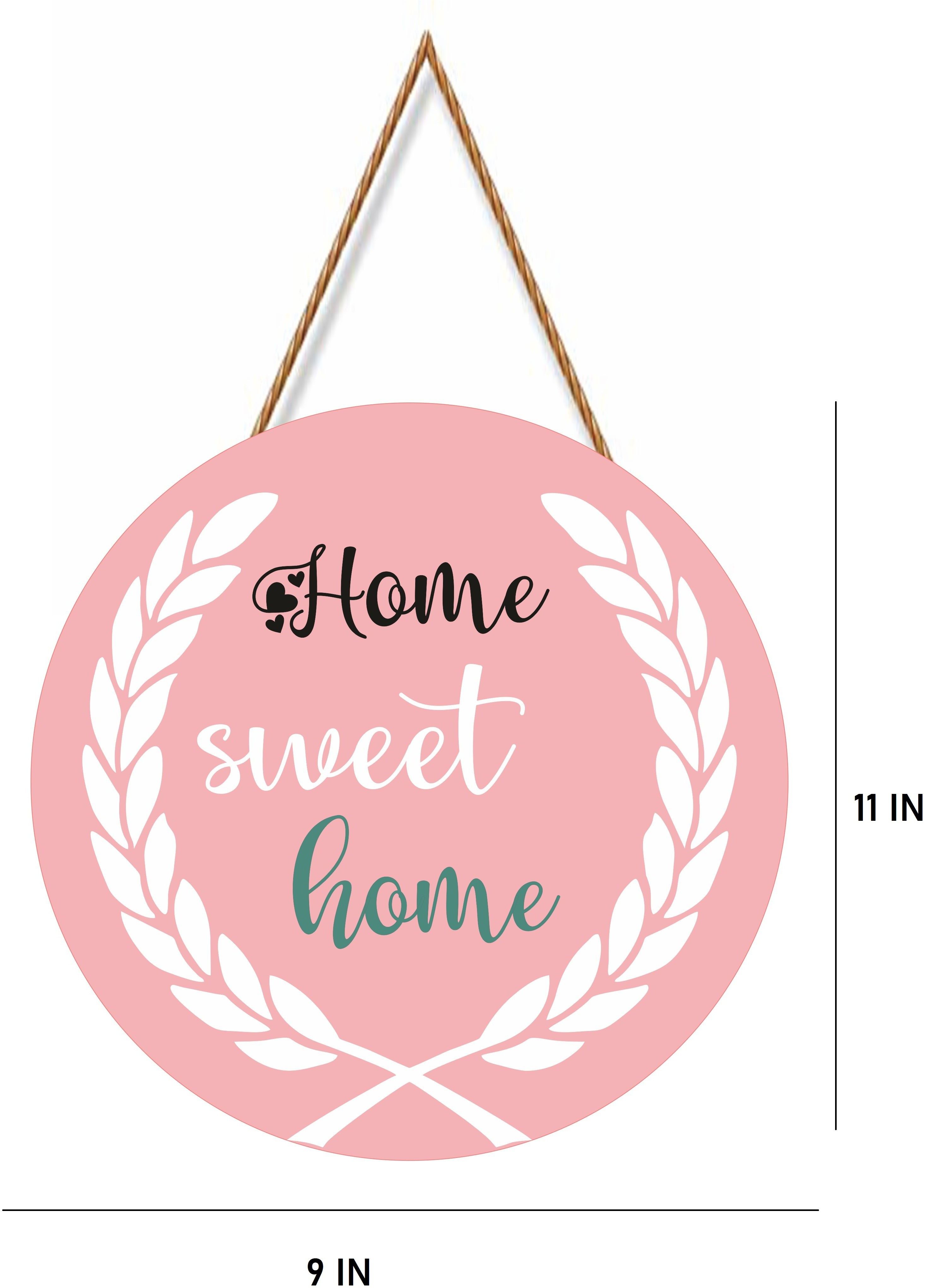 Home Sweet Home Wall Name PLate