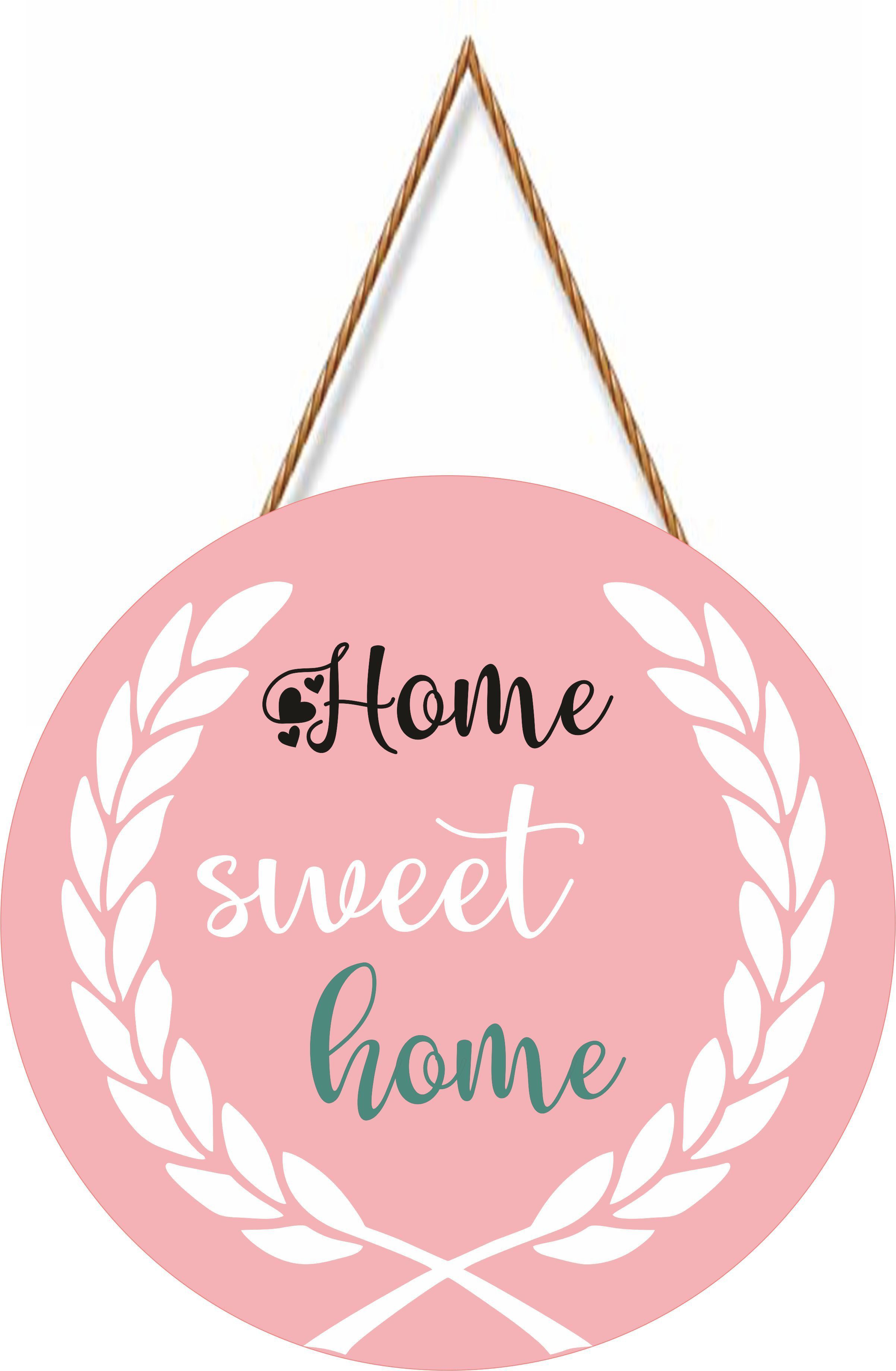 Home Sweet Home Wall Name PLate