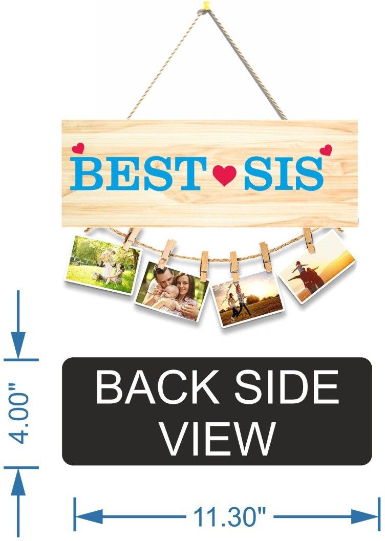 Best Sister Beautiful Wooden Wall Hanging For HOme
