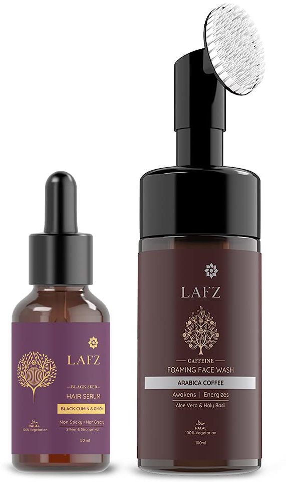 ZM Zayn & Myza Bright Me Up Vitamin C Face wash, 75ml & Naturals Vitamin C Face Serum, 30ml, Brightening Combo (2 Items in the set)