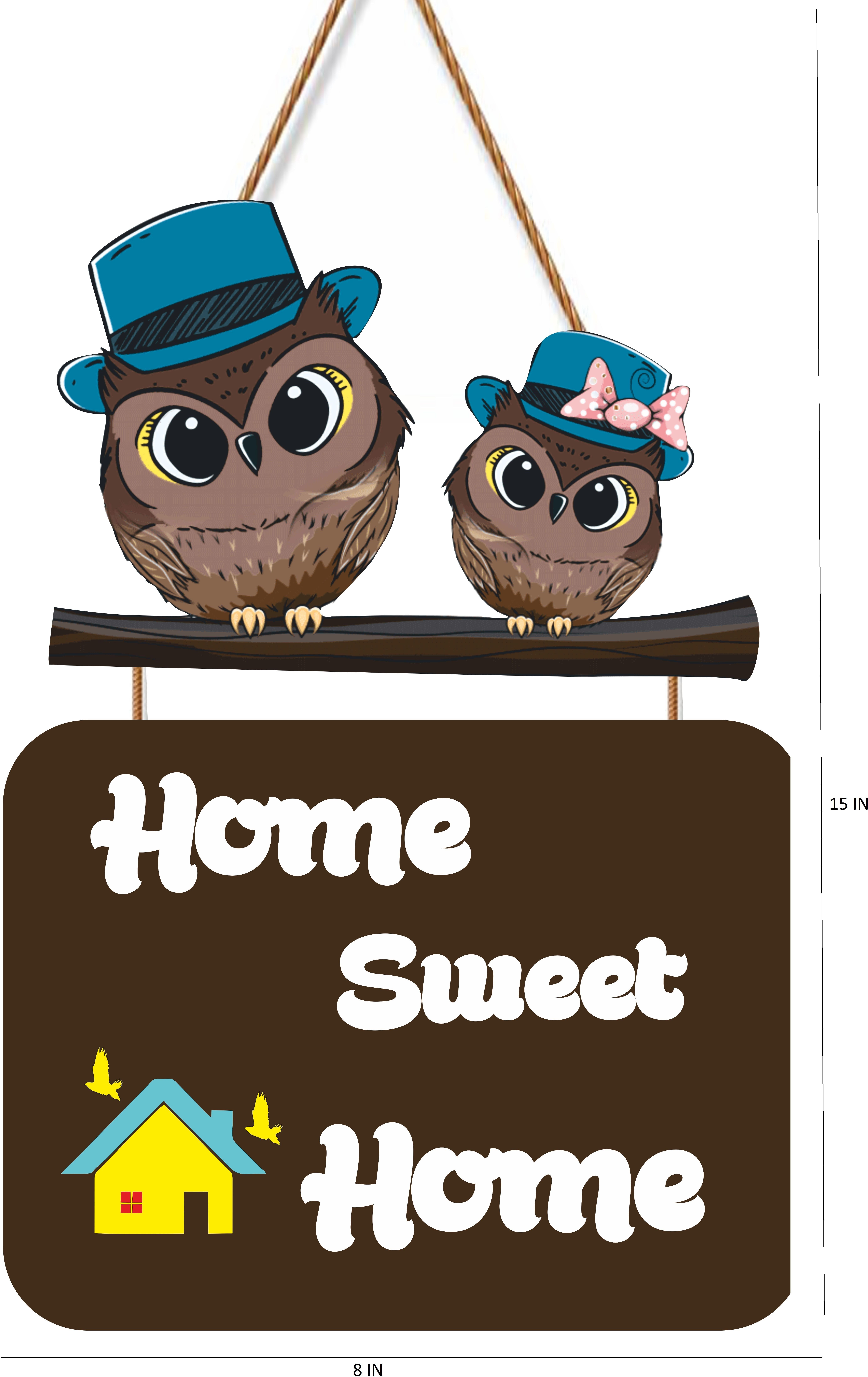 Home Sweet Home Beautiful Wooden Wall Hanging For Home