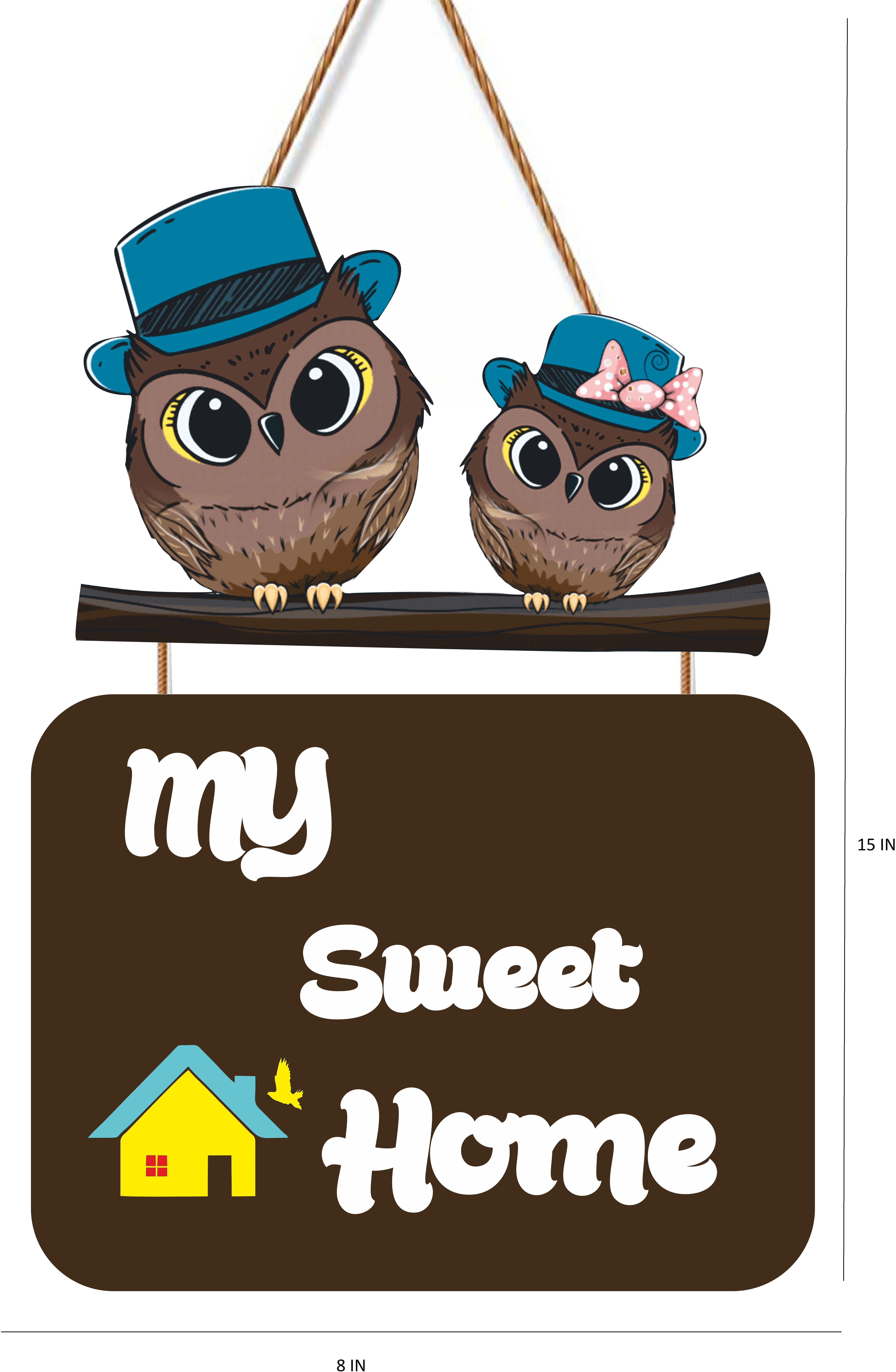 My Sweet Home Beautiful Wooden Wall Hanging For Home Wall Decoration Item