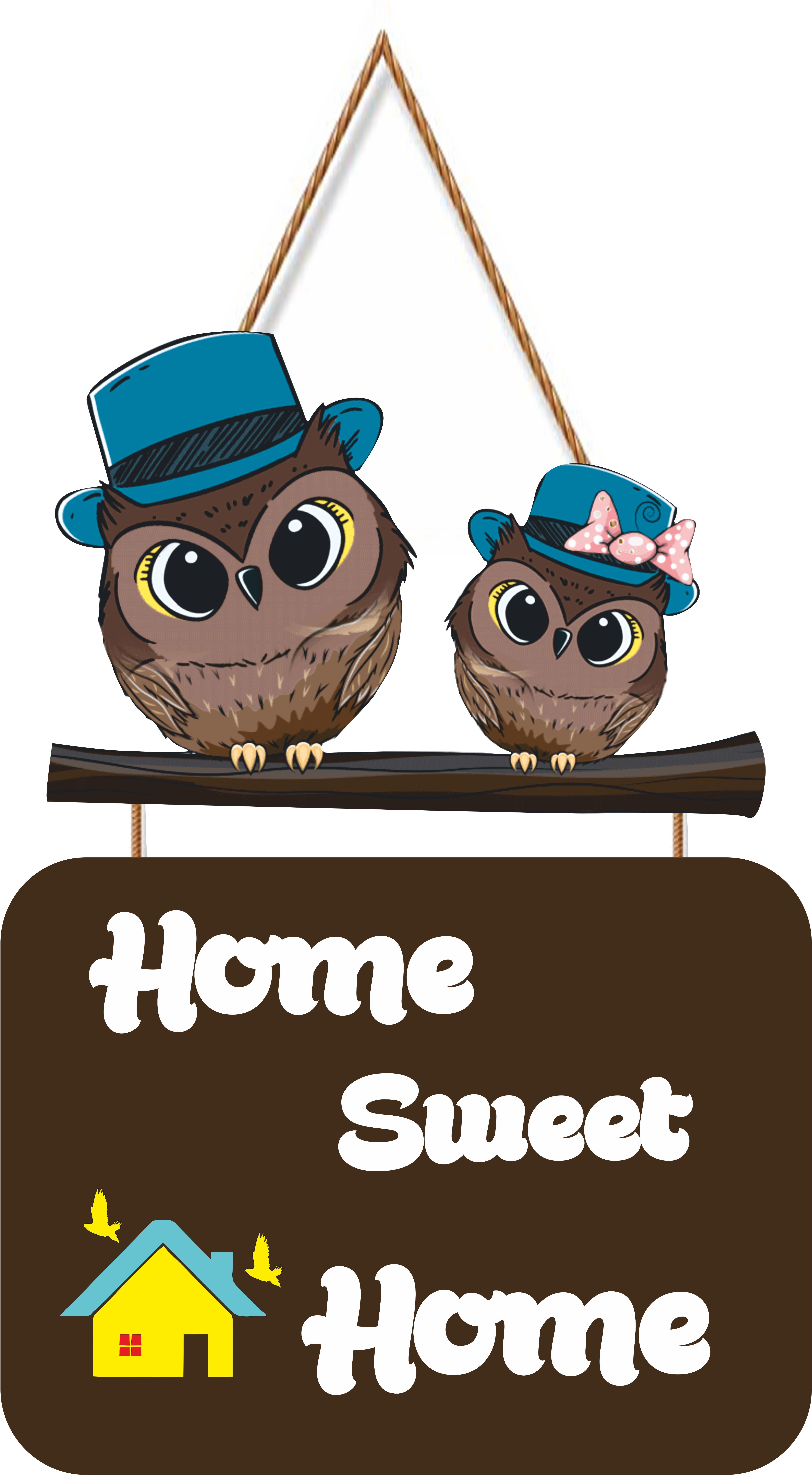 Home Sweet Home Beautiful Wooden Wall Hanging For Home