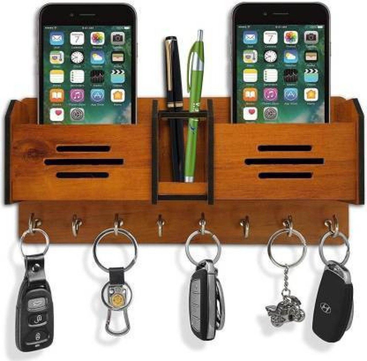 Beautiful Wooden Key Holder For Home Wall Decoration