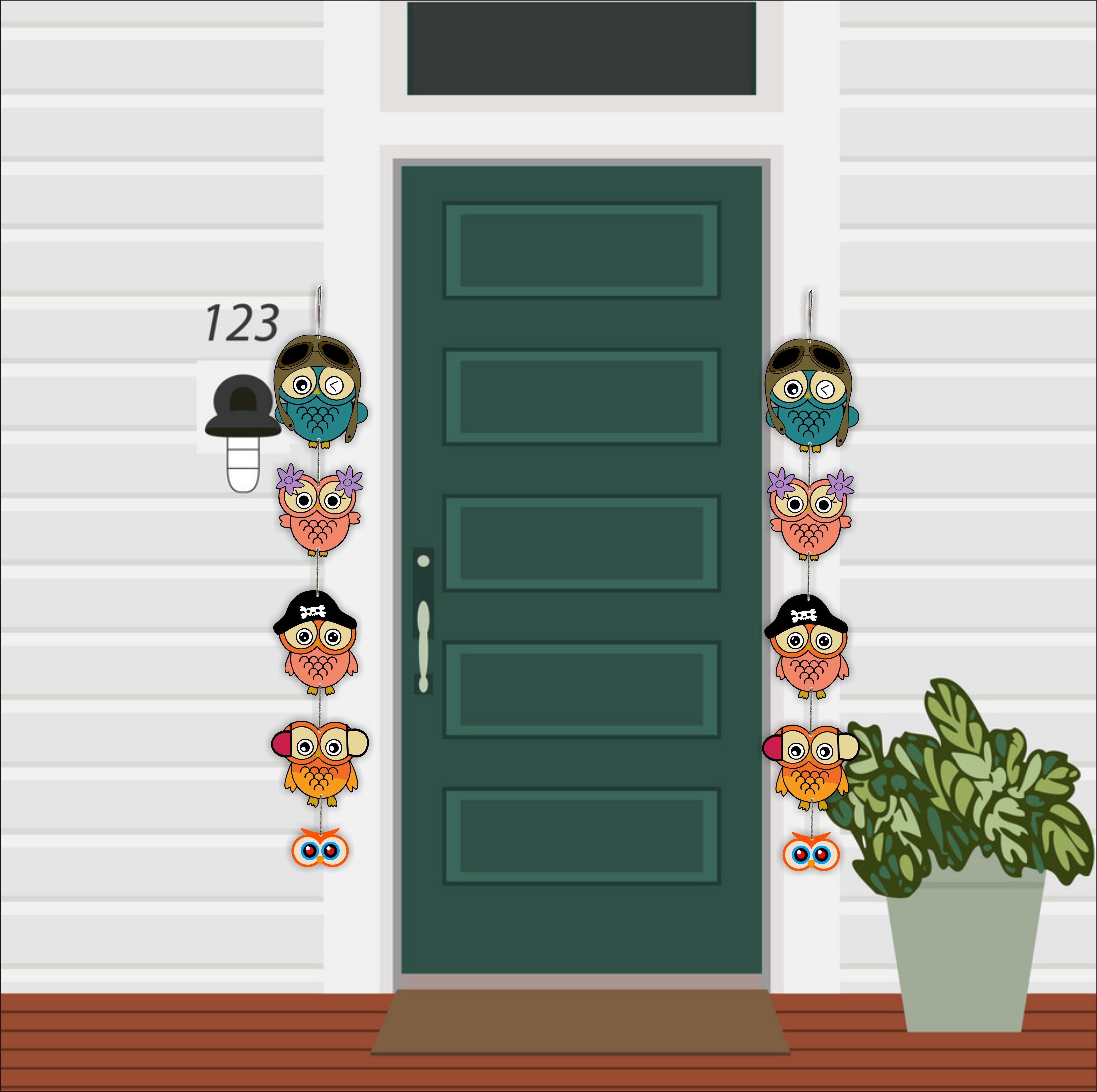 Owl Mdf home wall Beautiful wooden wall hanging for home wall decoration