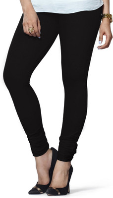 Lyra Churidar Ethnic Wear Legging(Maroon, Solid)