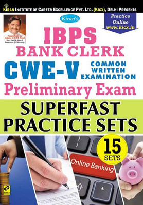 Ibps Bank Clerk Preliminary Cwe – V Suparfast Practice Sets—English(Paperback, Think Tank of Kiran Prakashan, Pratiyogita Kiran & KICX) Ibps Bank Clerk Preliminary Cwe – V Suparfast Practice Sets—English(Paperback, Think Tank of Kiran Prakashan, Pratiyogita Kiran & KICX)