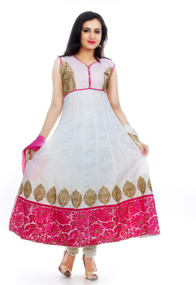 Manavi Circle Self Design Kurta & Churidar