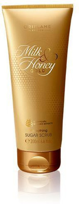 Oriflame Sweden Milk & Honey Gold Smoothing Sugar Scrub - New Scrub(200 g) Oriflame Sweden Milk & Honey Gold Smoothing Sugar Scrub - New Scrub(200 g)