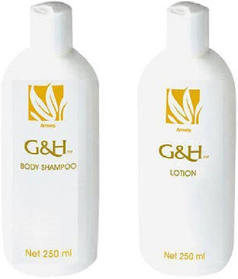 Amway G And H Body Shampoo And Lotion(500 ml)