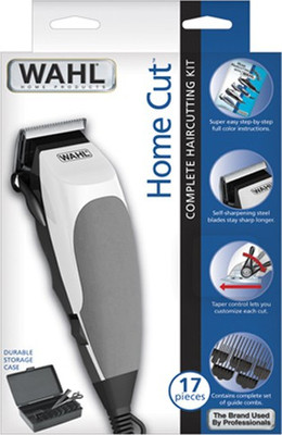 WAHL 9243-4724 Hair Clipper Runtime: 30 min Trimmer for Men(White, Black) WAHL 9243-4724 Hair Clipper Runtime: 30 min Trimmer for Men(White, Black)