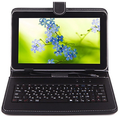 I Kall IK1 (1+4GB) Dual Sim Calling Tablet with Keyboard 4 GB 7 inch with 3G(Black)