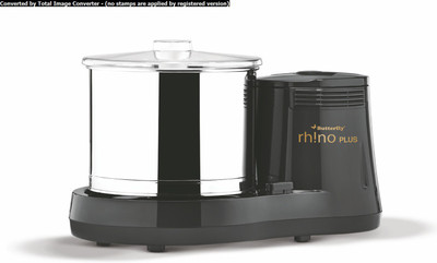 Butterfly Rhino Plus Wet Grinder(Grey)