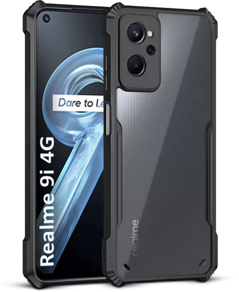 Black Border - Transparent Back iPaky Mobile Back Cover Case