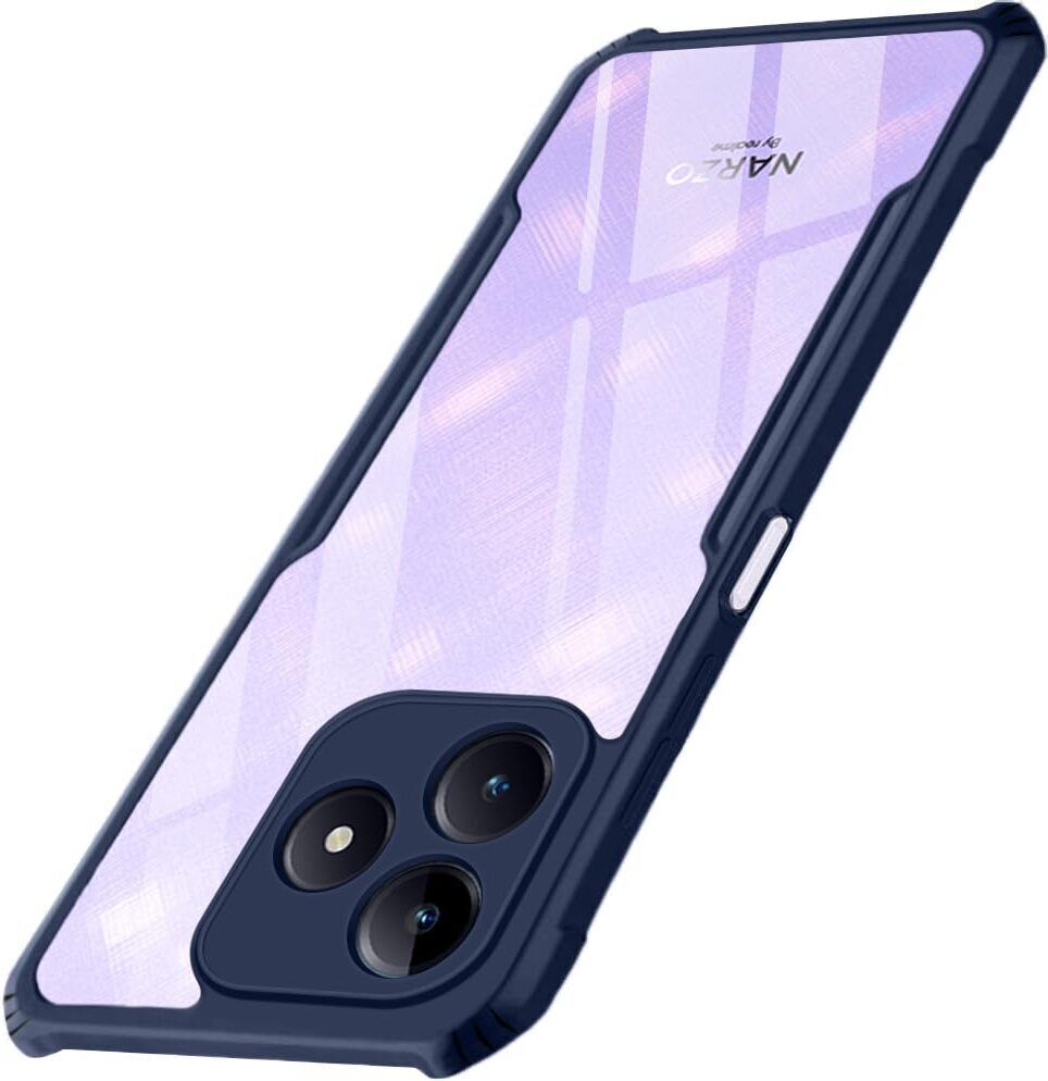 Micvir Back Cover for Realme Narzo N63 (Transparent, Shock Proof, Polycarbonate, Pack of: 1)