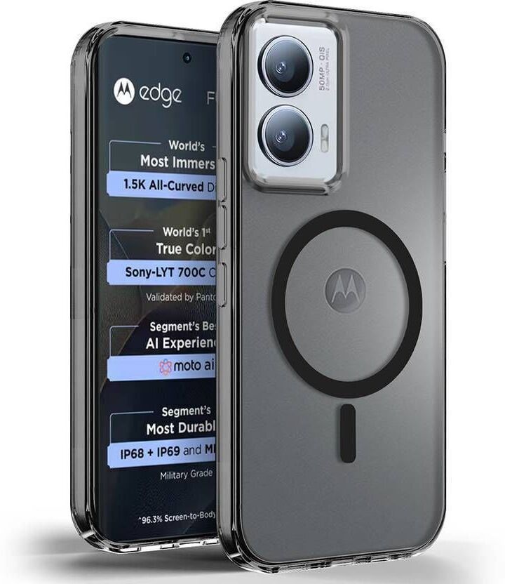 Xolia Back Cover for MOTOROLA G85 5G (Black, Shock Proof, Polycarbonate, Pack of: 1)