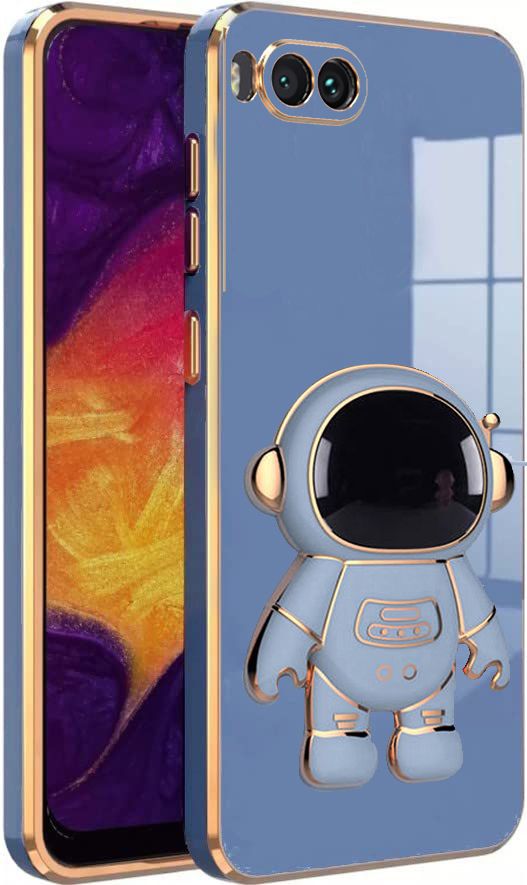 Micvir Back Cover for Mi A1, Mi A1 Old Version (Blue, Silicon, Pack of: 1)