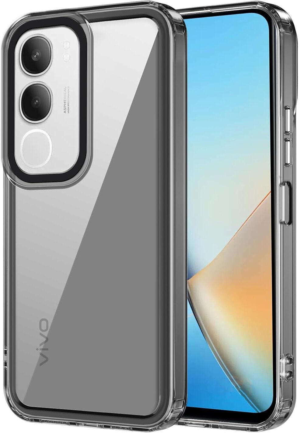 Micvir Back Cover for vivo Y29 5G (Black, Shock Proof, Polycarbonate, Pack of: 1) — image 1 of 4