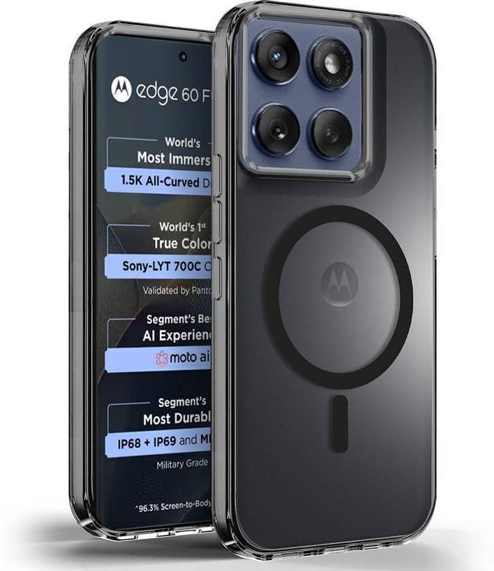 Xolia Back Cover for Motorola Moto G86 Power 5G (Black, Shock Proof, Polycarbonate, Pack of: 1)