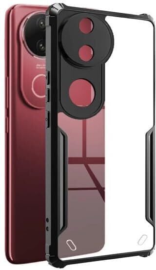 Black Border - Transparent Back iPaky Mobile Back Cover Case
