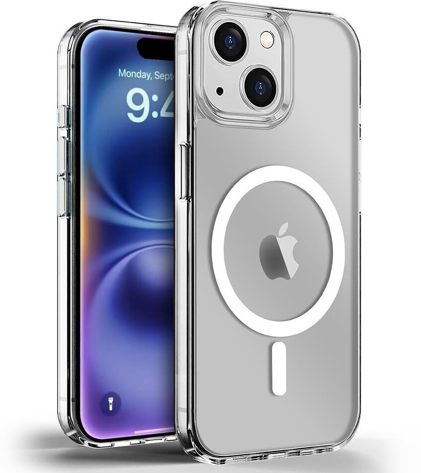Micvir Anti Yellow Back Cover for Apple iPhone 15 Plus (Transparent, Anti-Yellow, Polycarbonate, Pack of: 1)