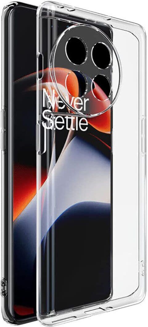 OnePlus Ace 2 - Transparent Transparent Soft 2MM Back Cover
