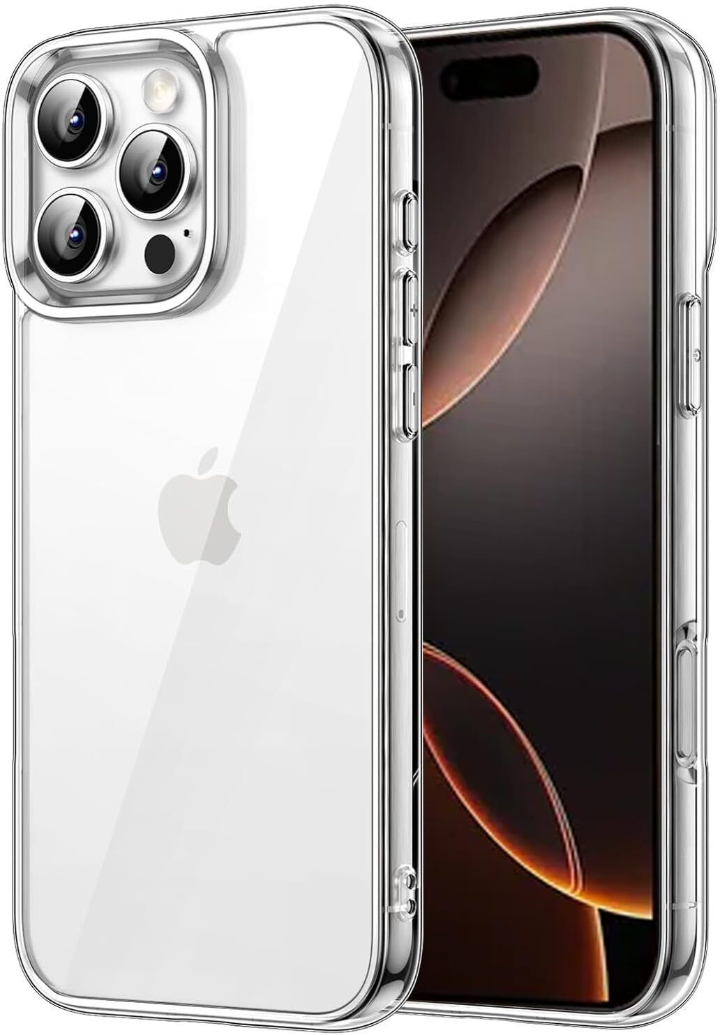 iPhone 16 Pro - Transparent Transparent Soft 2MM Back Cover