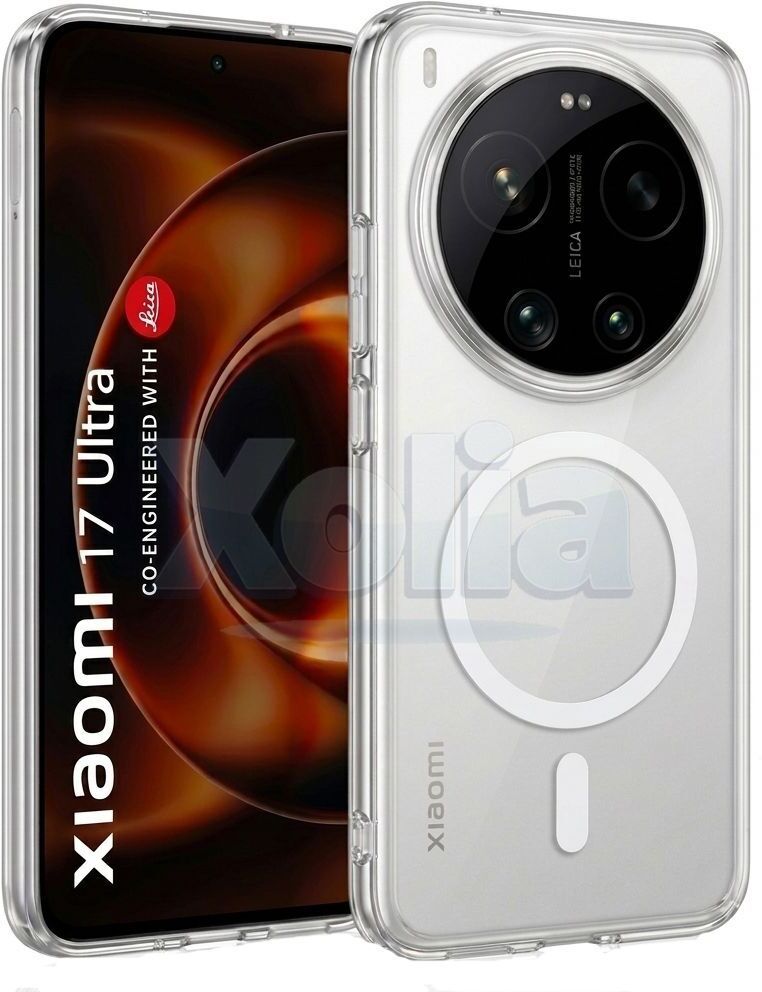 Xolia Anti Yellow Back Cover for Xiaomi 17 Ultra 5G (Transparent, Anti-Yellow, Polycarbonate, Pack of: 1)