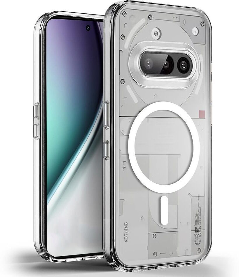 Micvir Anti Yellow Back Cover for Nothing Phone (3a) (Transparent, Anti-Yellow, Polycarbonate, Pack of: 1)