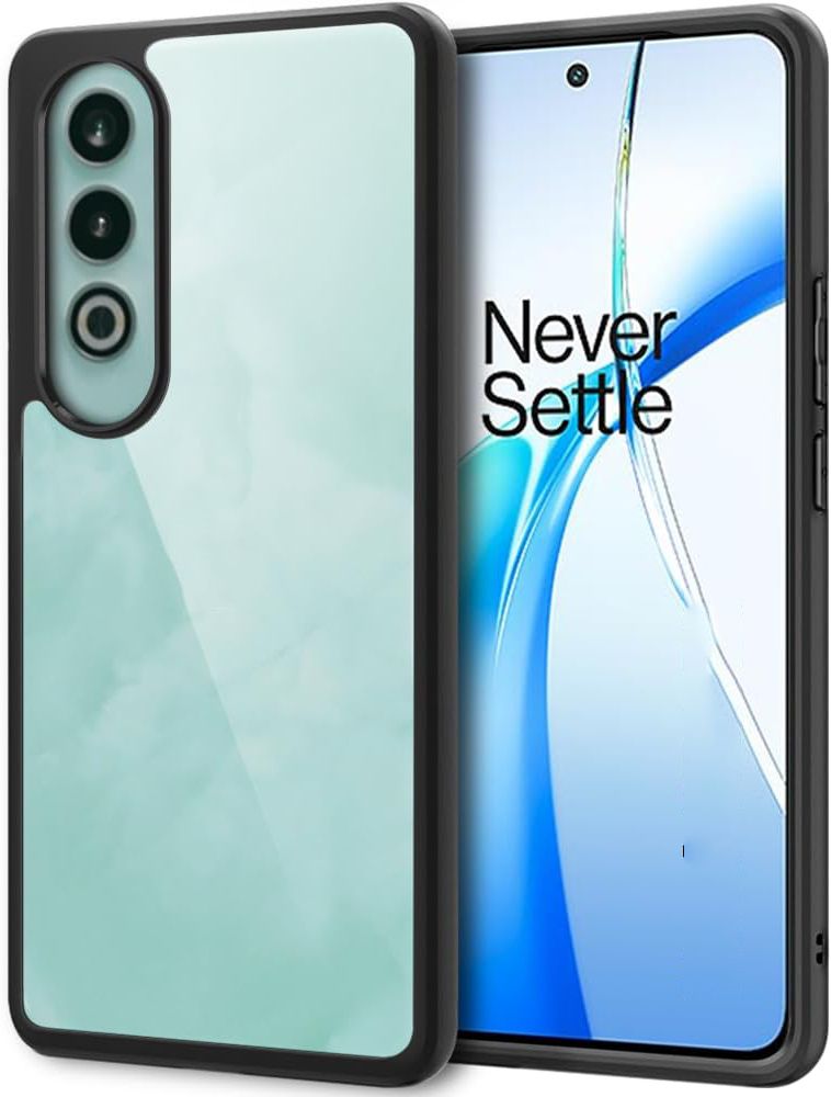 Micvir Back Cover for OPPO K12x 5G (Transparent, Black, Shock Proof, Pack of: 1)